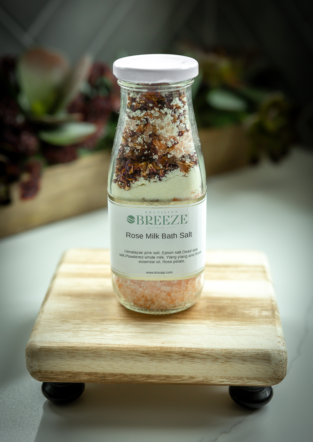 Rose Milk Bath Salt