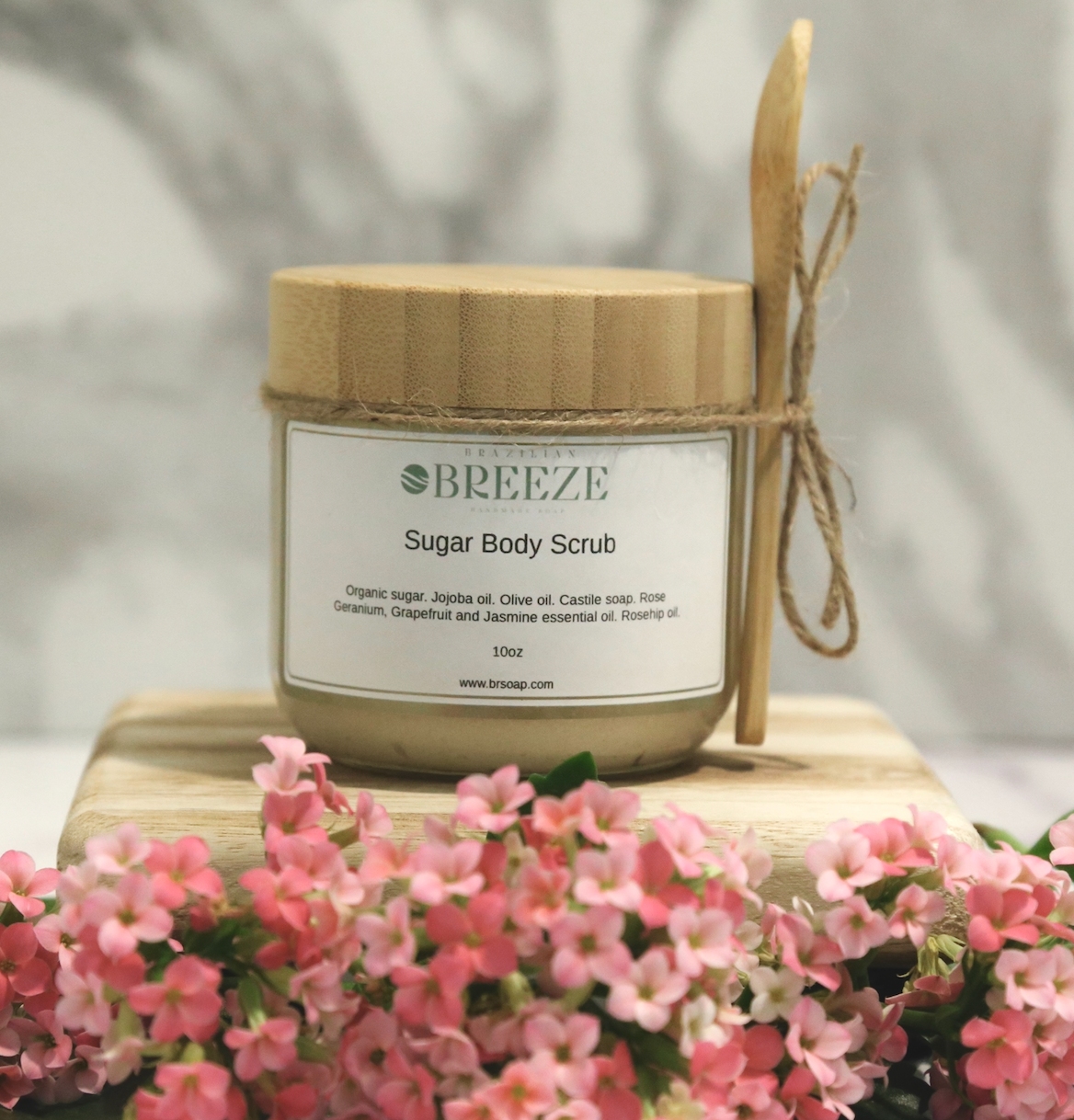 Rose Geranium Grapefruit Jasmine Sugar Scrub