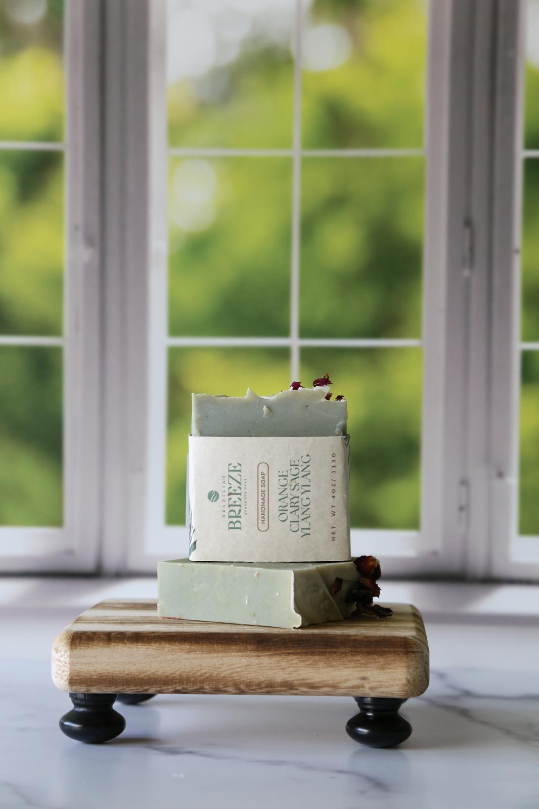 Orange Clary Sage Ylang Ylang – Artisan Soap